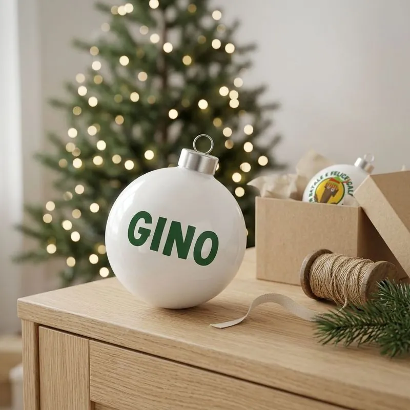 Pallina di Natale personalizzata — foto 2